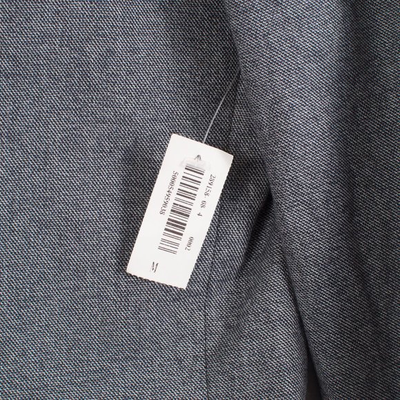NWT Old Navy Men's Casual Blazer M Gray Cotton Spandex Patch Pockets - Picture 7 of 8